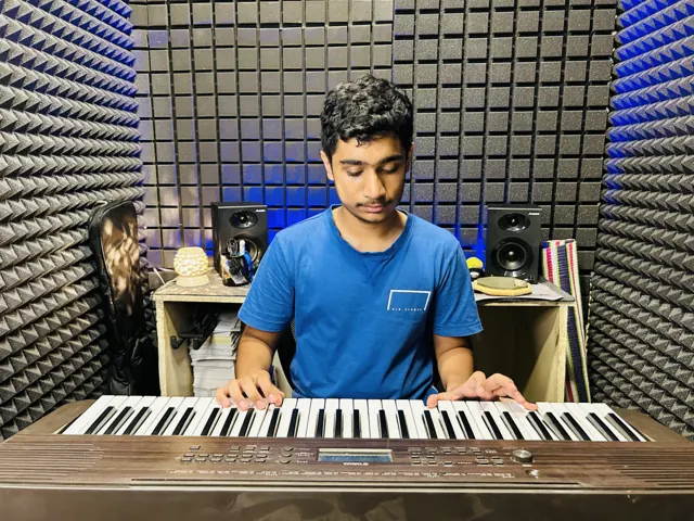 Learning and practice at Dwarka School of Music